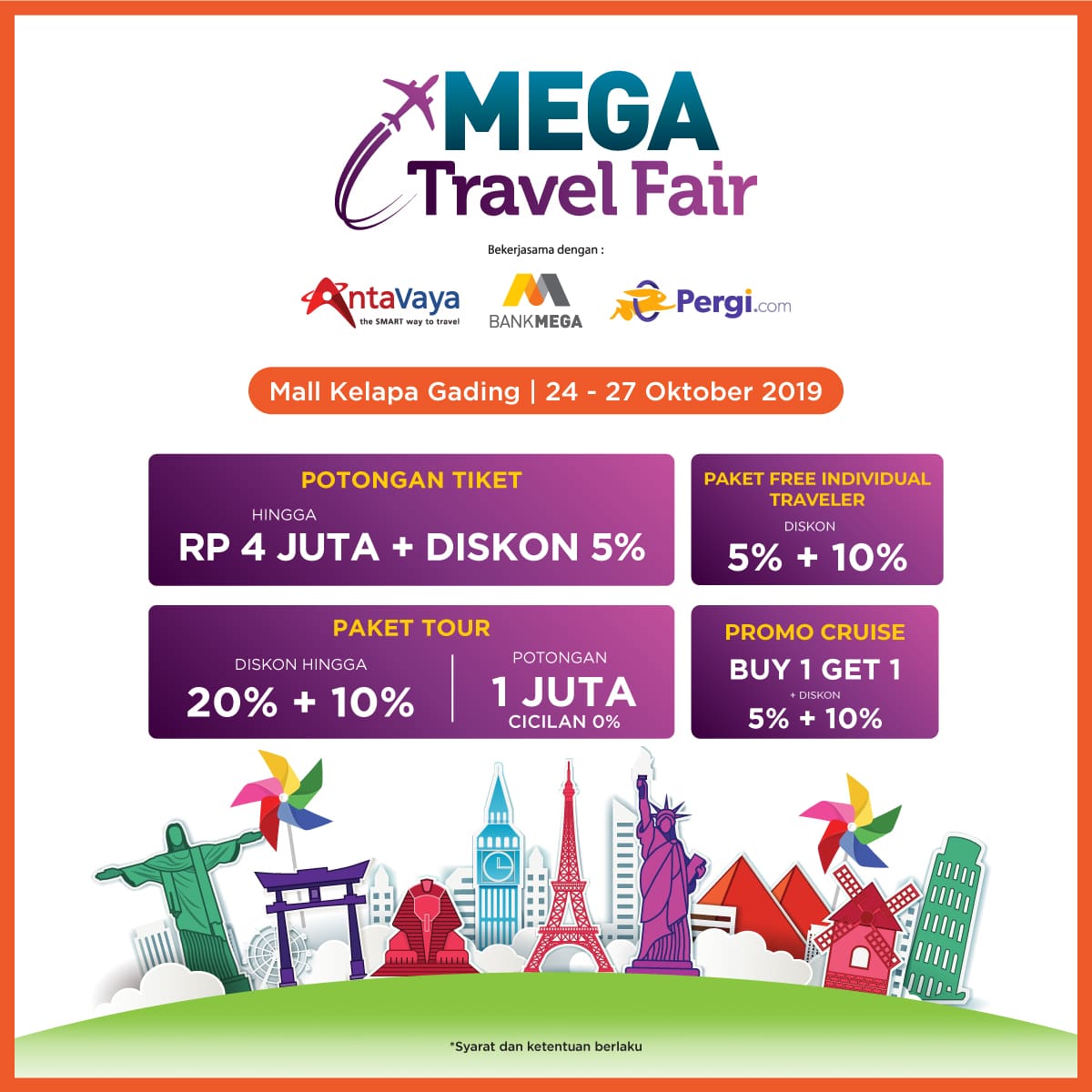 mego travel fair