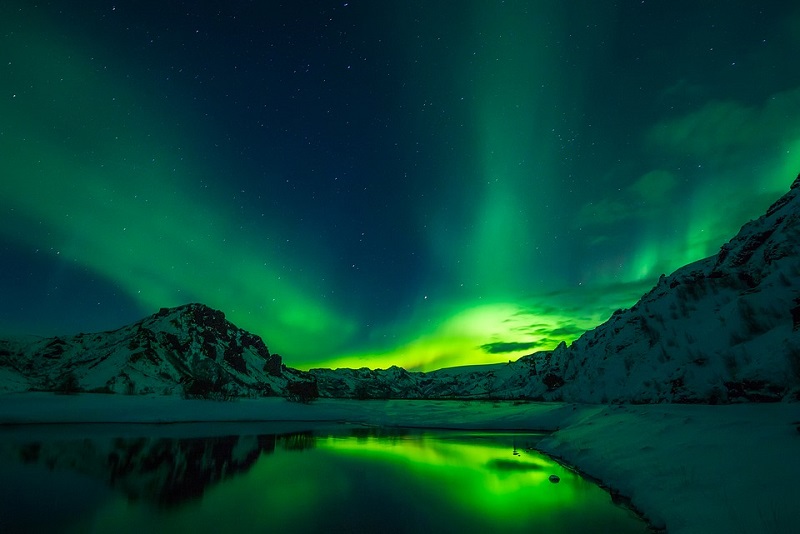Waktu & Tempat Terbaik Melihat Aurora di Islandia Eropa - Sumber Pixabay