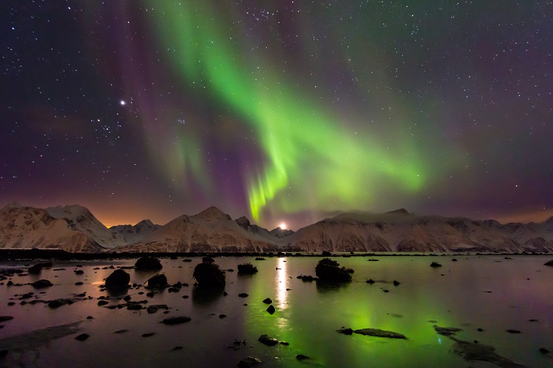 Waktu & Tempat Terbaik Melihat Aurora di Tromso Norway Eropa - Sumber Wikimedia
