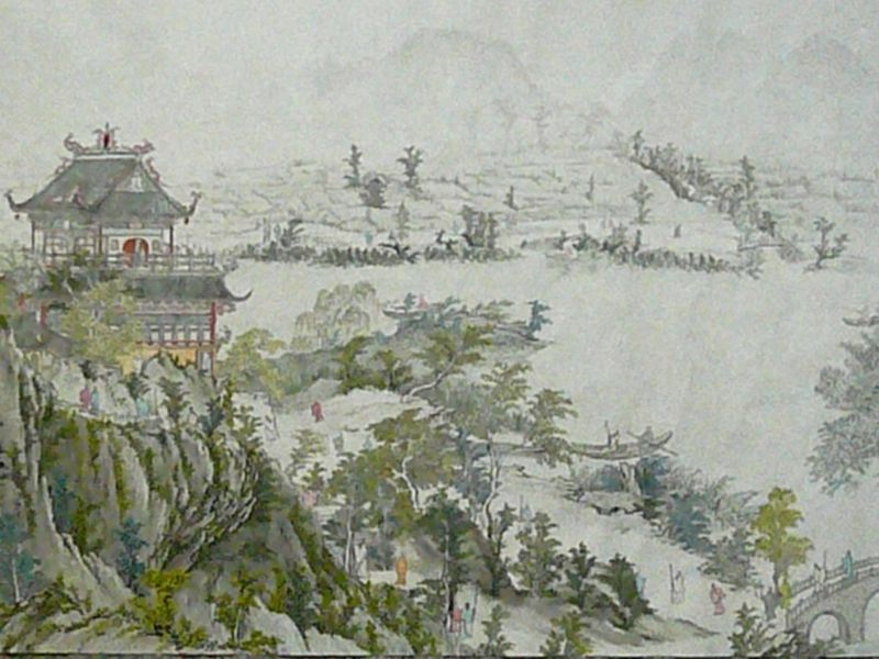 Lukisan China - Sumber: Wikimedia