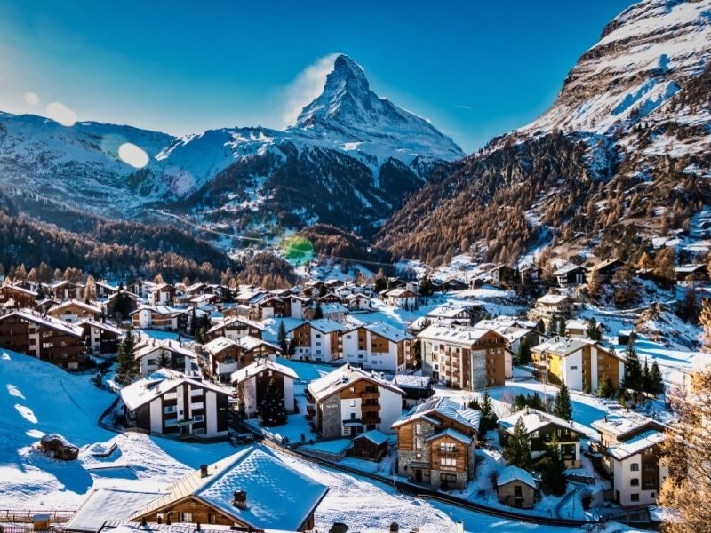 Zermatt, Lokasi Terbaik untuk Main Ski di Swiss