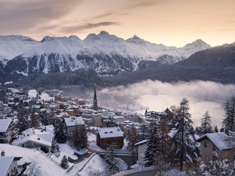 St. Moritz, Winter Terindah di Kaki Gunung Alpen