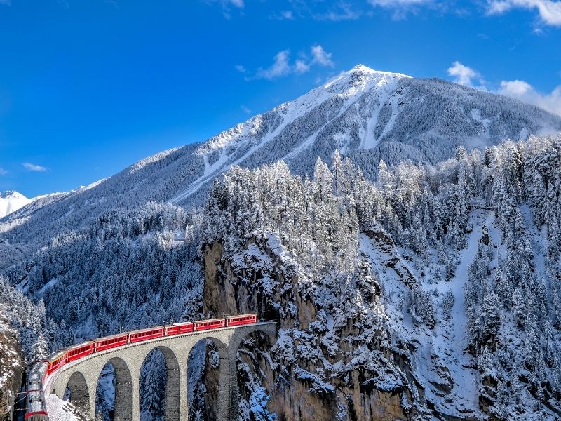 Glacier Express, Serunya Naik Kereta Panorama di Swiss