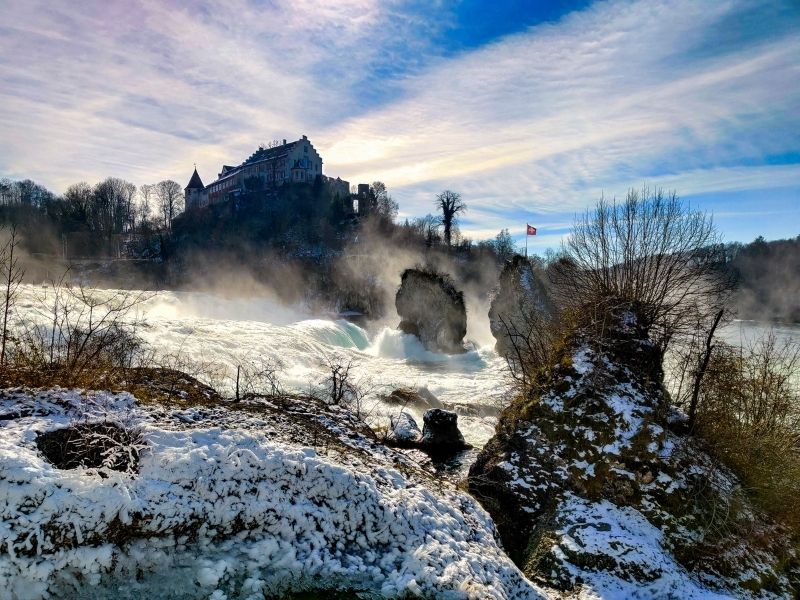 Rhine Falls, Air Terjun Terbesar di Eropa Barat