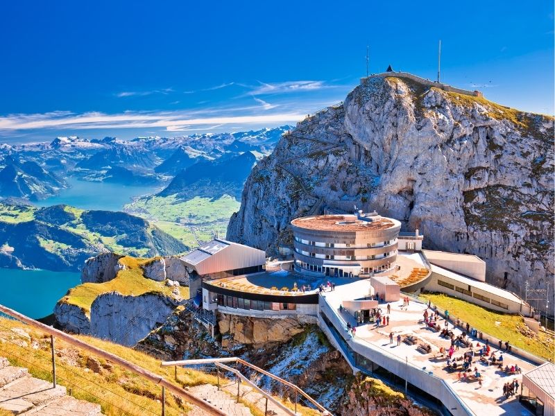 Gunung Pilatus - Tempat Wisata di Swiss