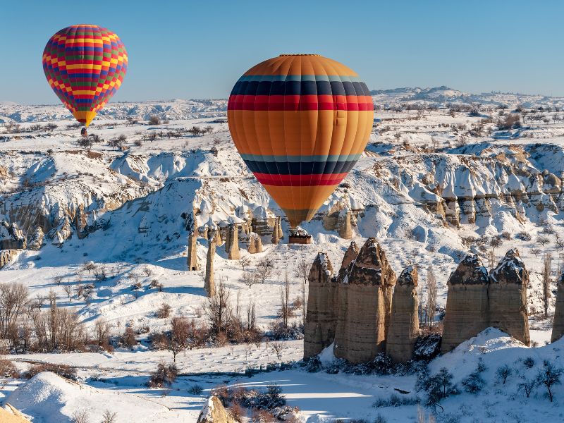 Naik Balon Udara di Cappadocia