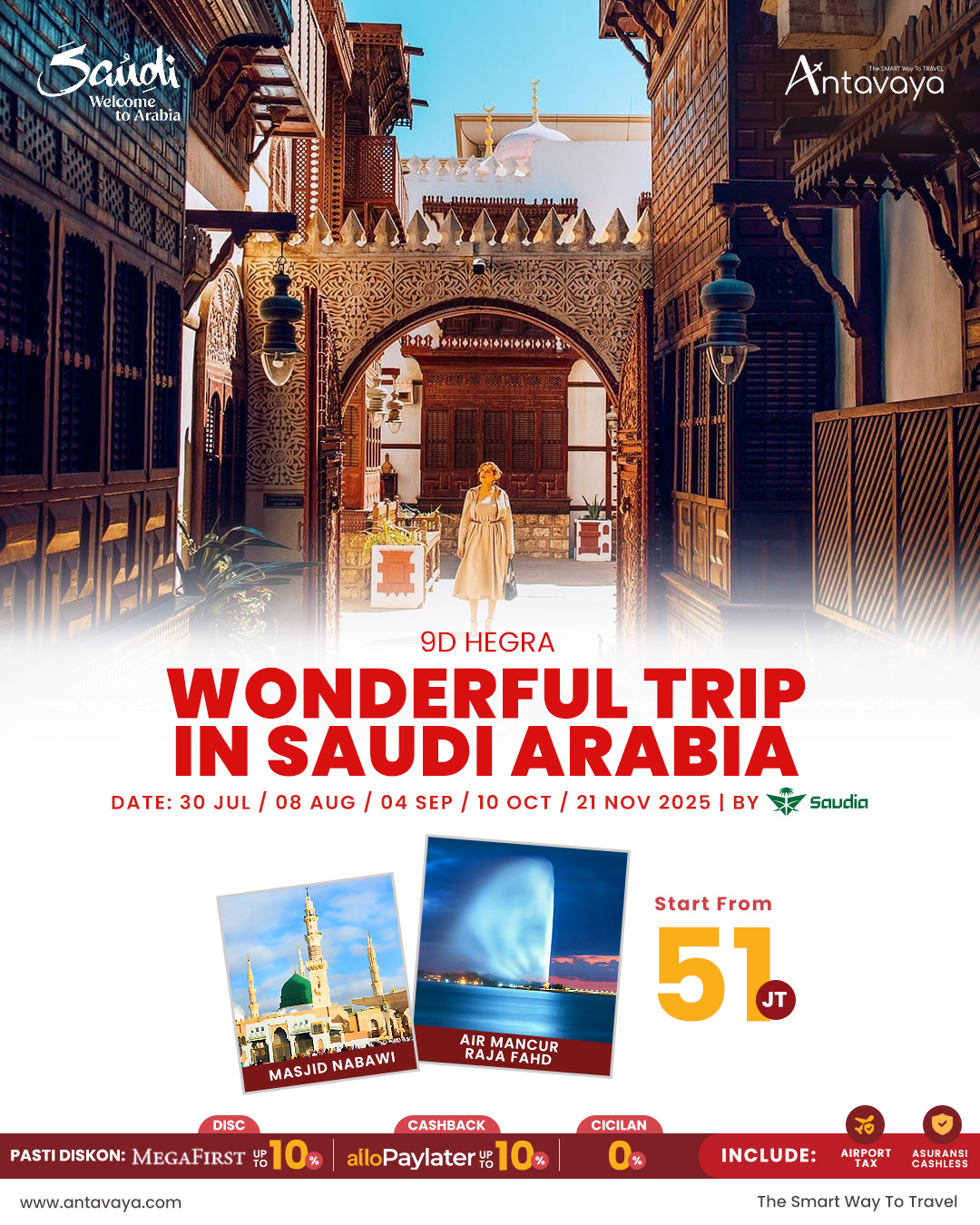 Paket Saudi Arabia Antavaya