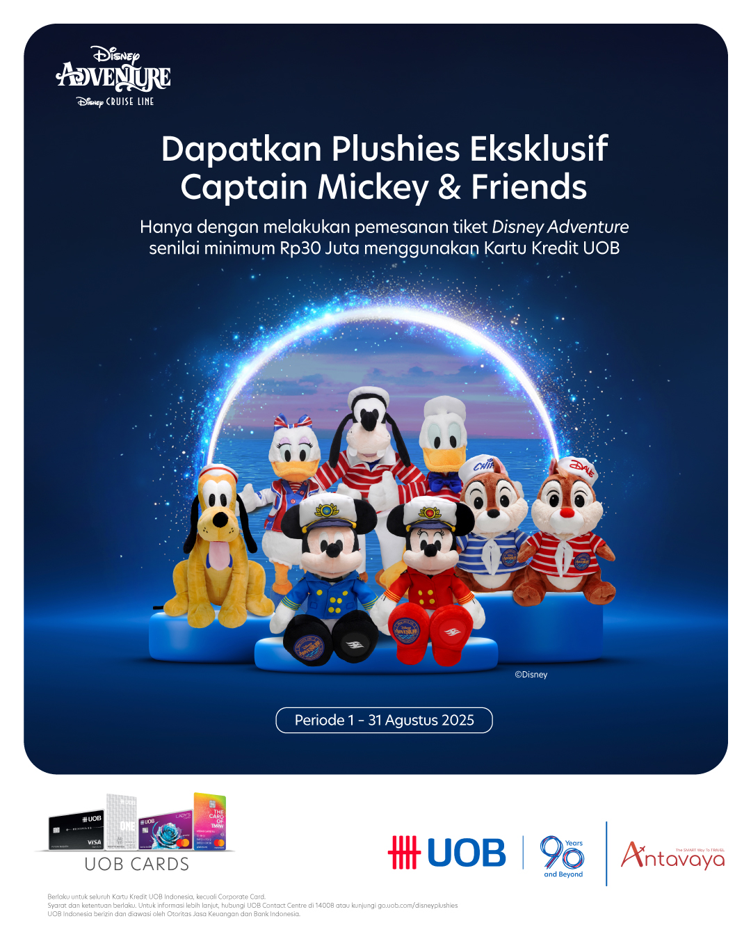 Beli Disney Adventure Cruise di Antavaya Gratis Boneka Exclusive