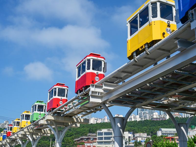 Blue Line Sky Capsule Wisata Busan yang Wajib Masuk List Liburanmu!