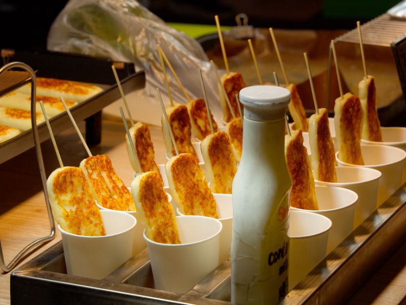 Grilled Cheese Skewer