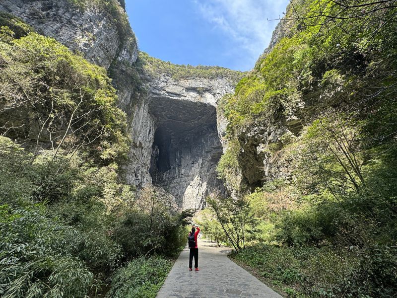 Kegiatan menarik di Wulong Tiankeng Three Natural Bridges