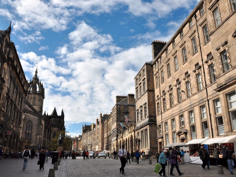 The Royal Mile – Edinburgh, Skotlandia