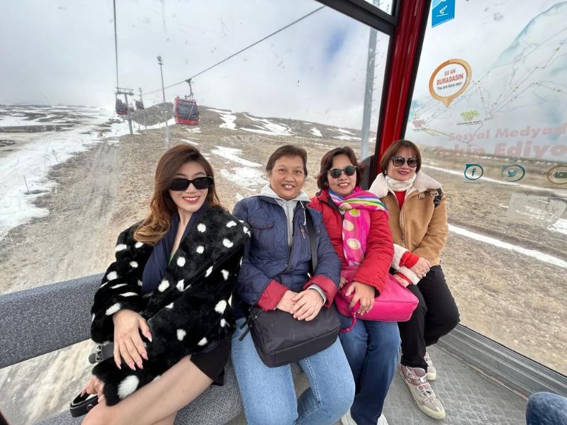 Naik Cable Car di Gunung Erciyes