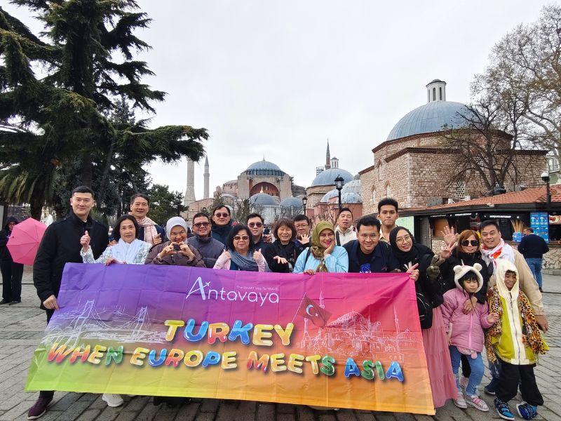 Berfoto di Hagia Sophia