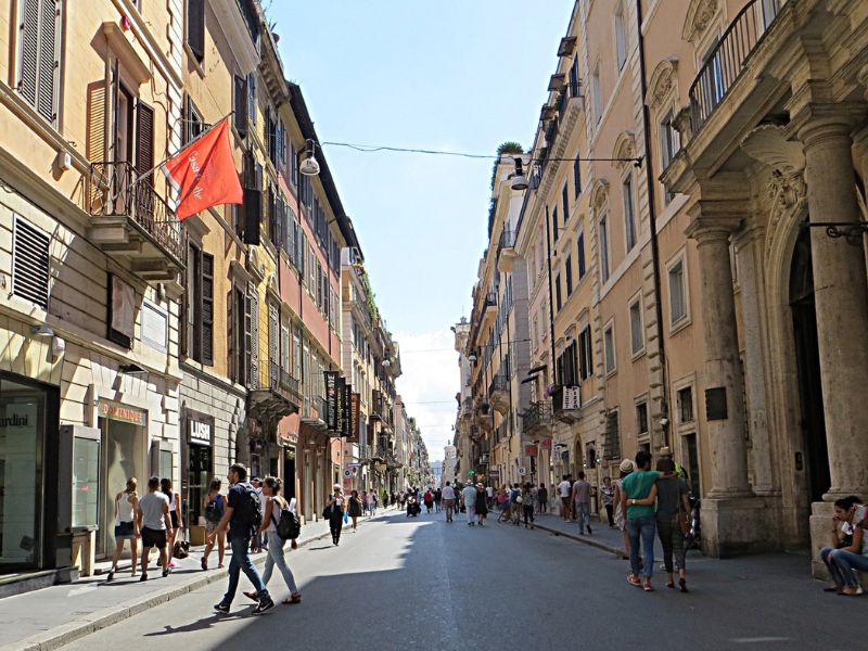 Via del Corso – Roma, Italia