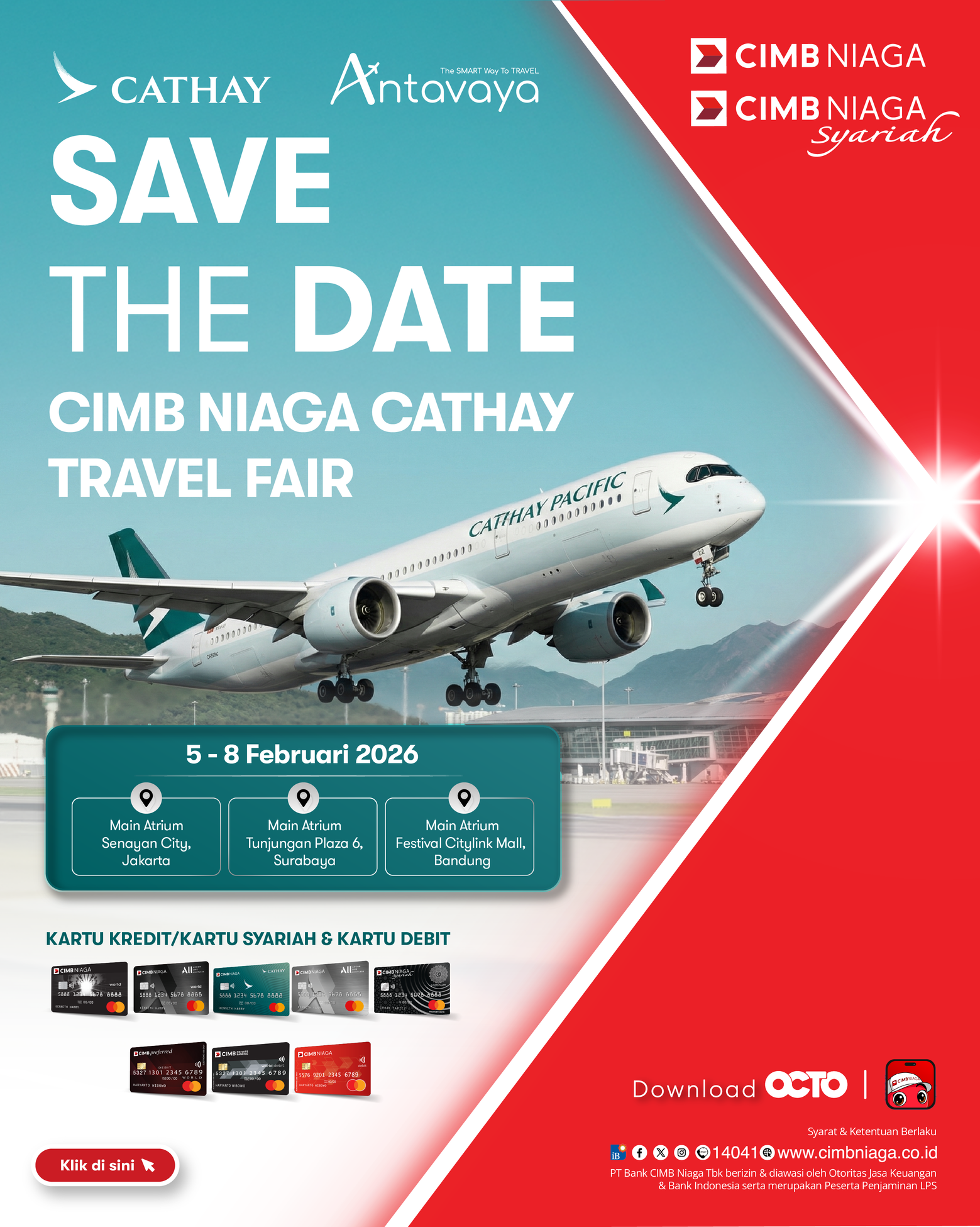 CIMB Niaga Cathay Travel Fair