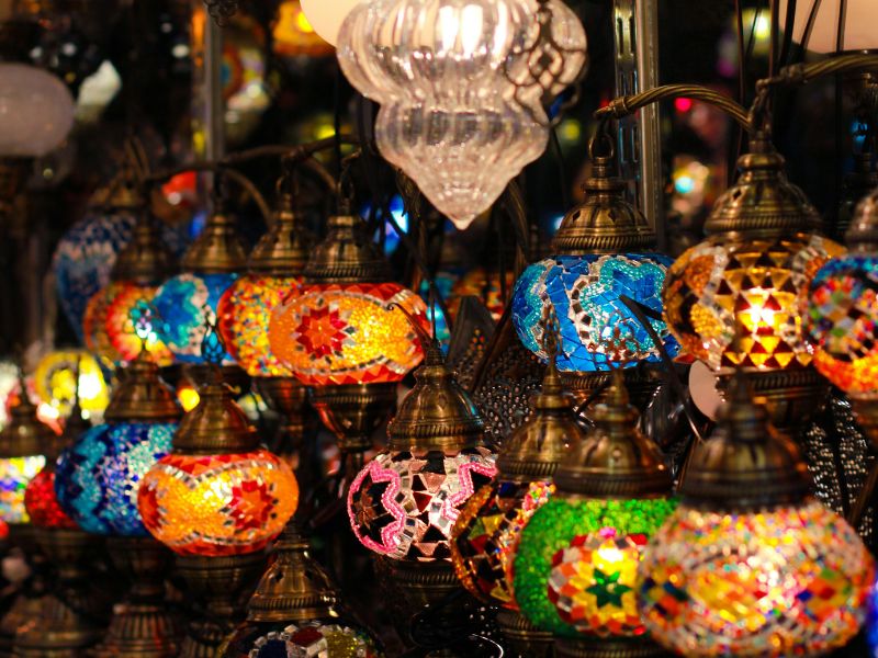 Lampu Mozaik Turki