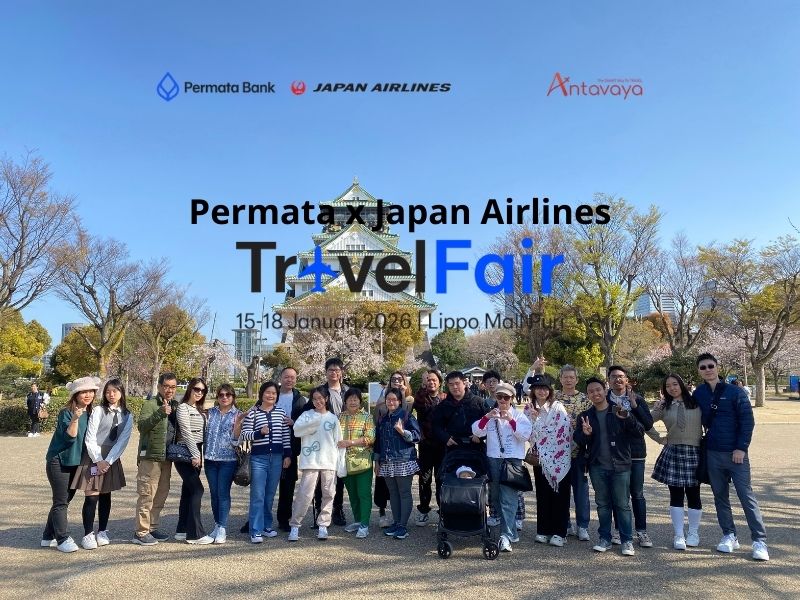Tiket ke Jepang Mulai 4 Jutaan, Cuma di Permata x Japan Airlines Travel Fair 2026!