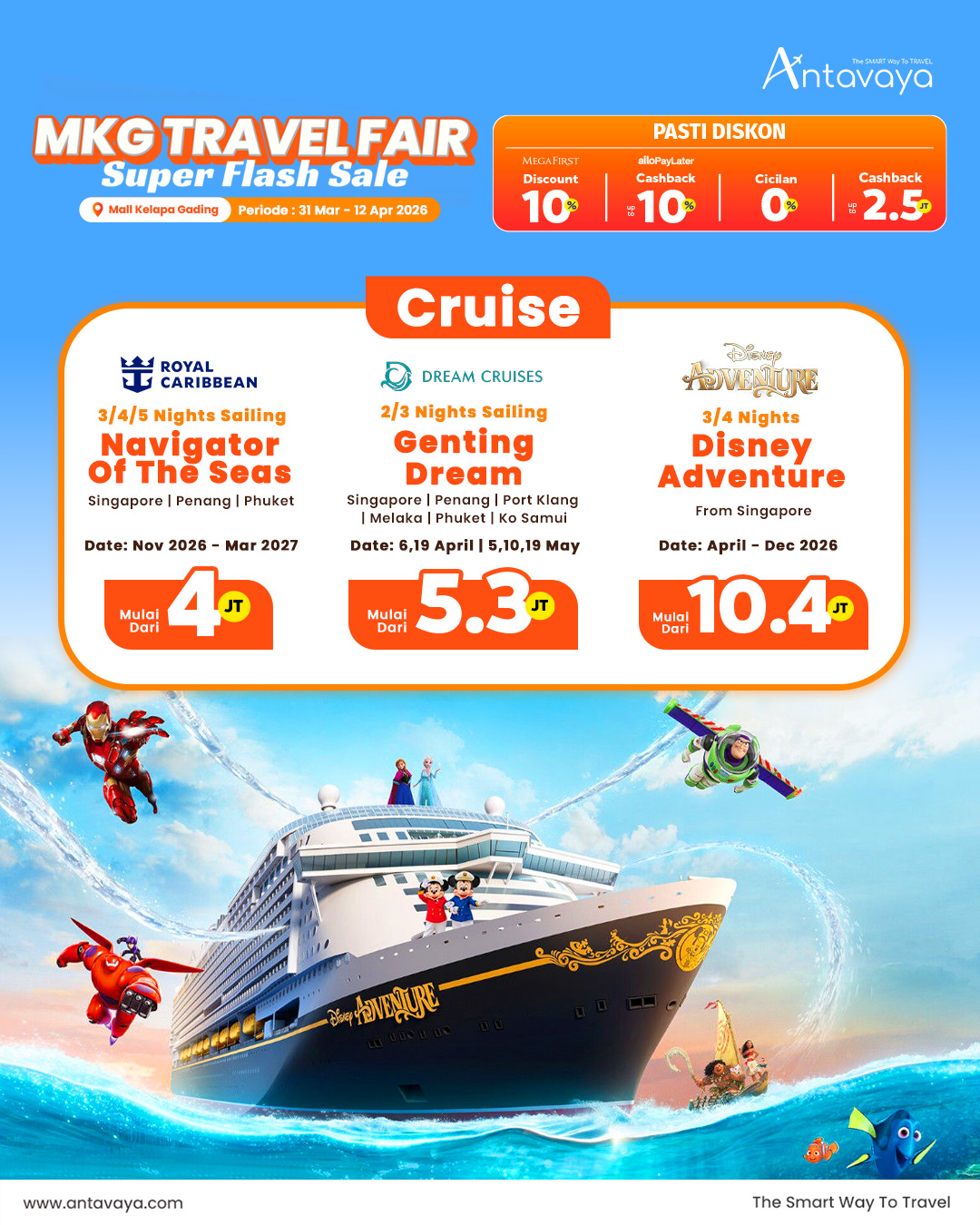 Promo Cruise di MKG TF