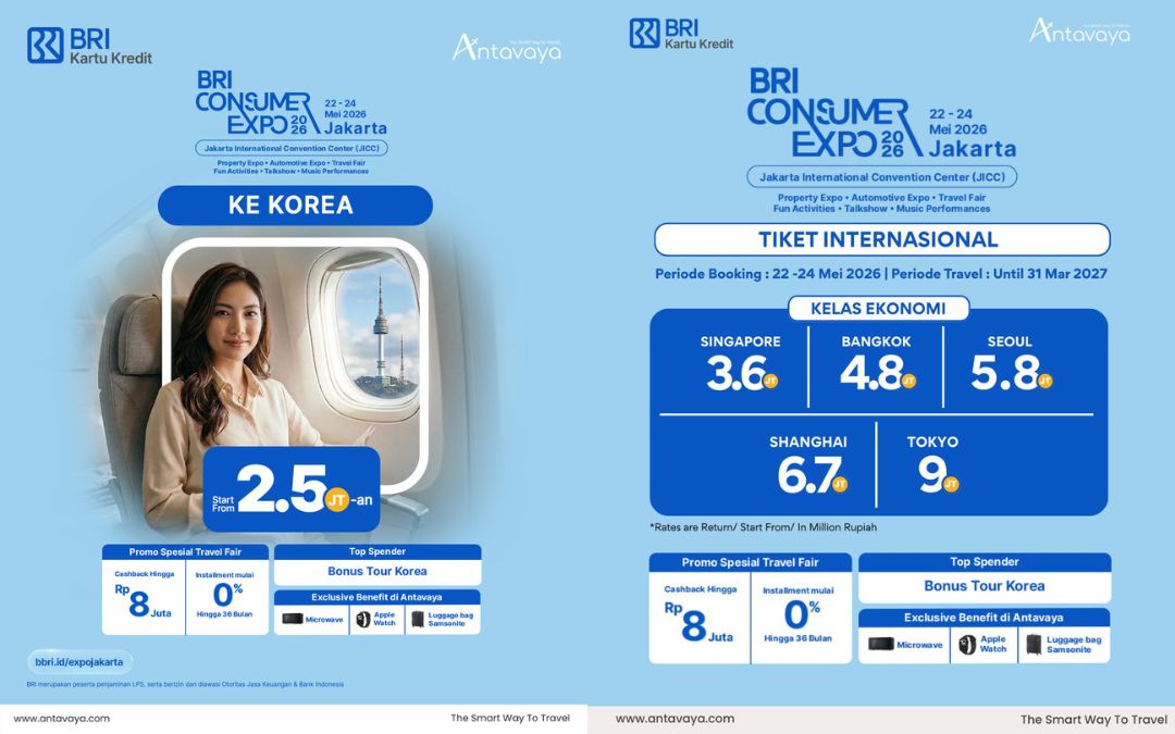 3 Promo Tiket Korea 2,5 jutaan