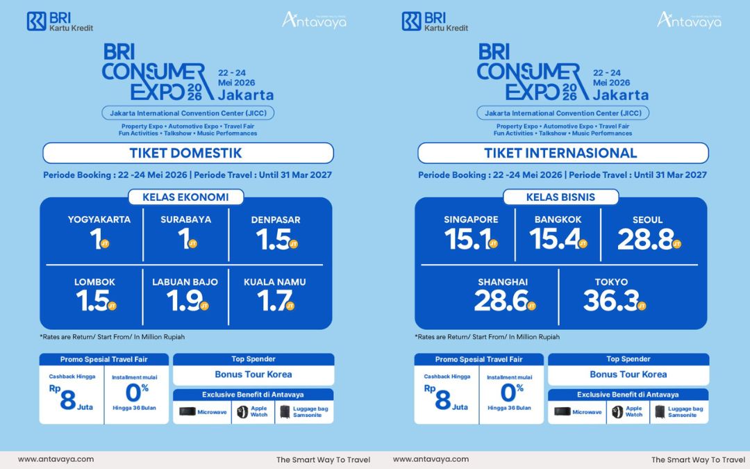 4 Promo Tiket Pesawat Domestik dan Internasional