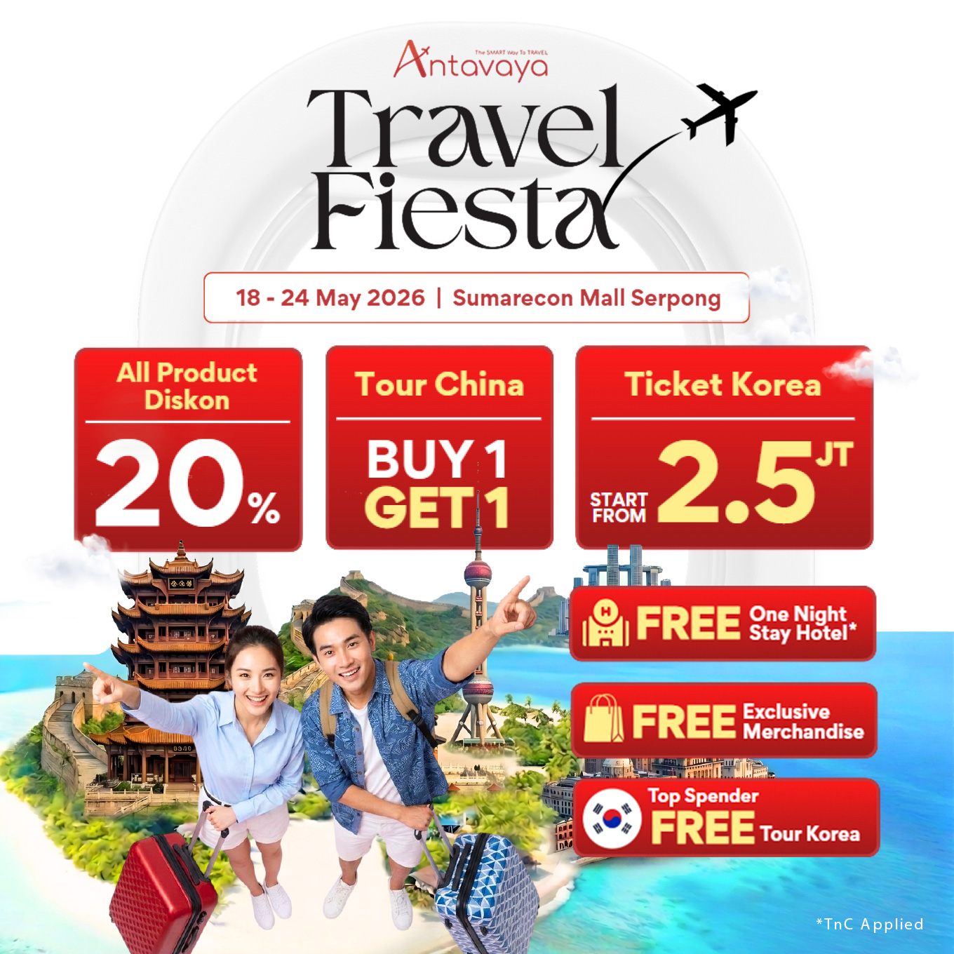 Promo Liburan di Antavaya Fiesta