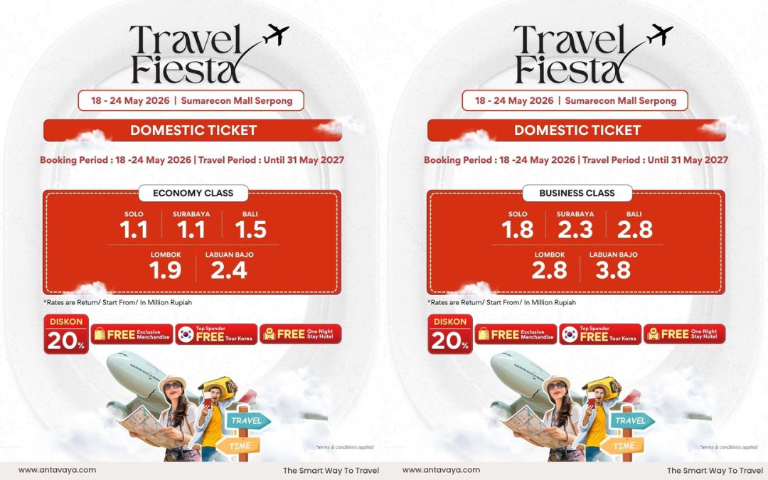 Promo Tiket Pesawat Domestik