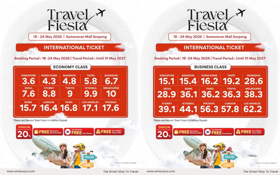 Promo Tiket Pesawat Internasional