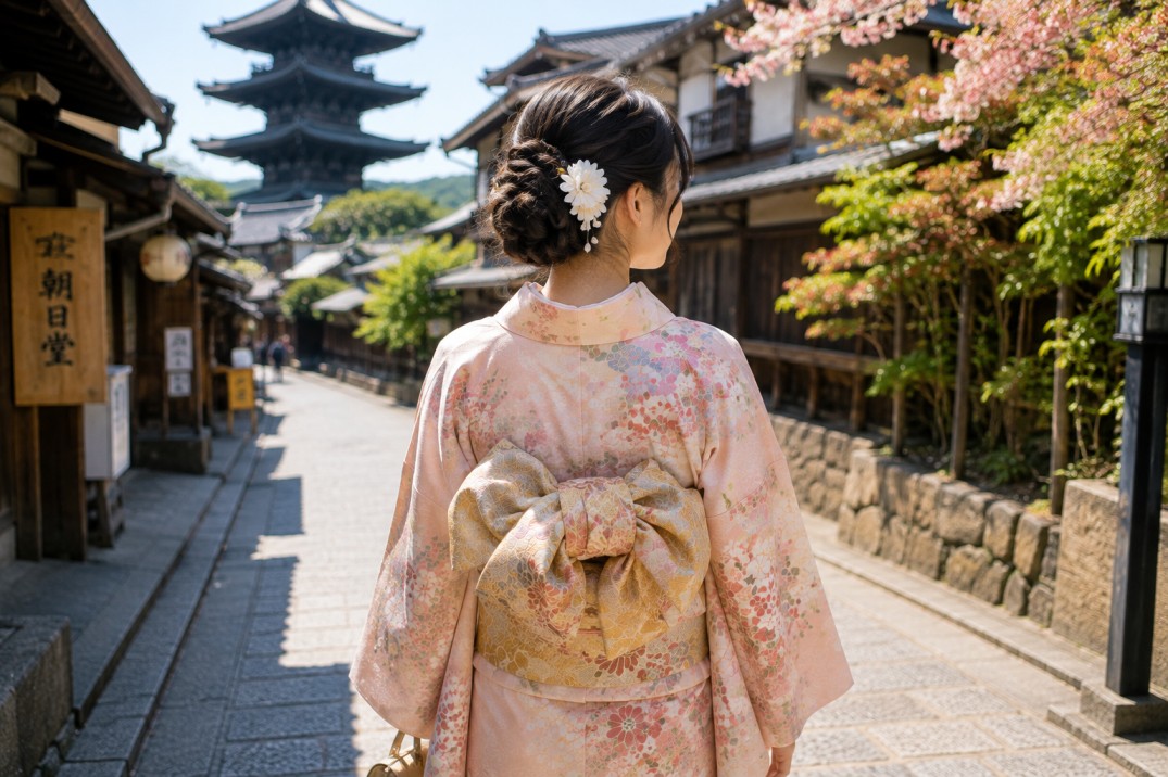 Cara pakai kimono Jepang dengan benar