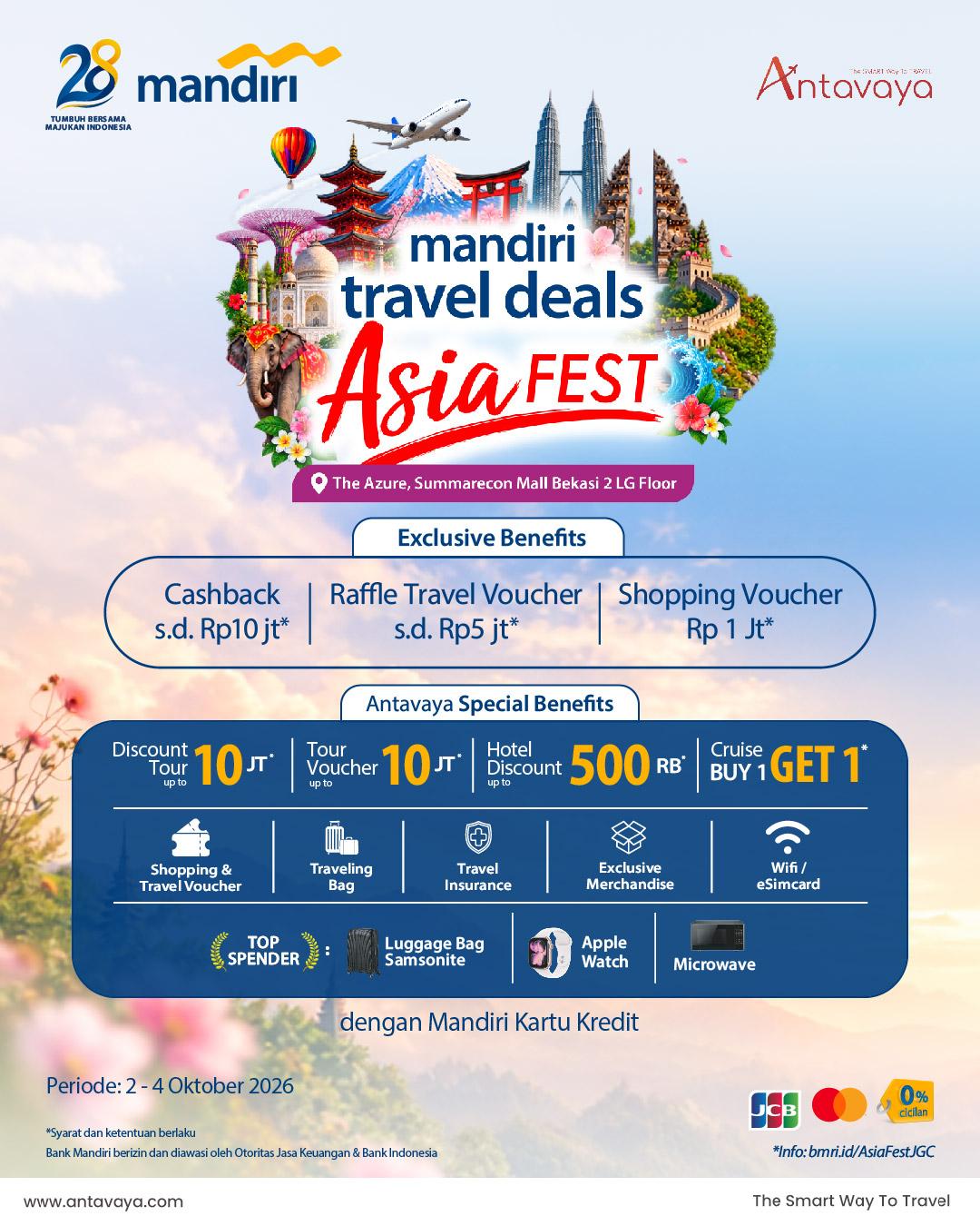 Benefit Mandiri Asia Fest SMB 2026