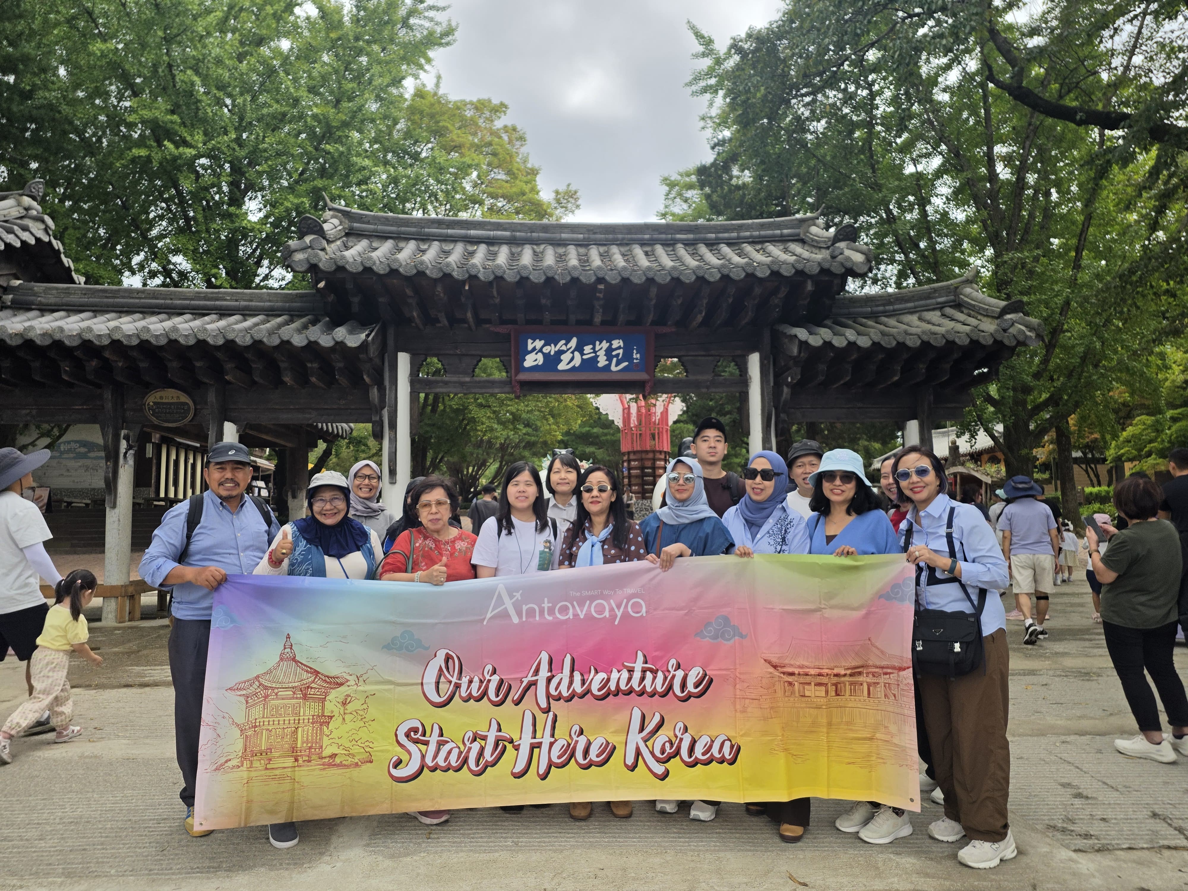 Tour Korea Nami Island Cr: Aset pribadi Antavaya by Christine Setiawan