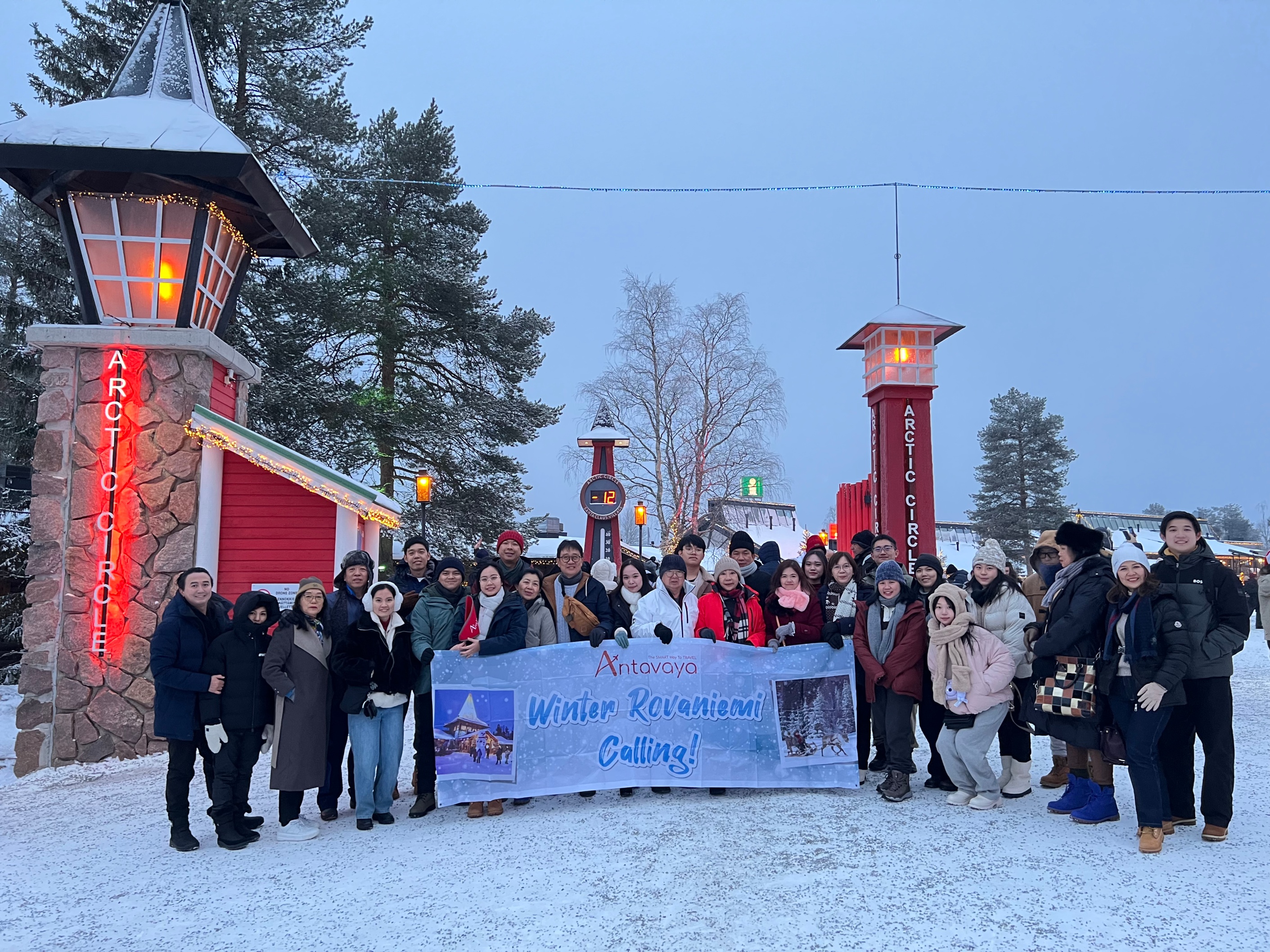 Tour Winter Finland Rovaniemi Antavaya Cr: Aset pribadi Antavaya by Felicia Tanjaya